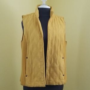 RELATIVITY QUILTED ZIPPER VEST